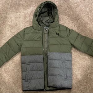 Brand new hooded Under Armour winter jacket for boys